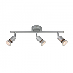SPT 3 Χ GU10 SILVER COLOR TRINITY MC634SL3