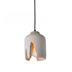 PENDANT 1XE27 CEMENT Φ15,5ΧΗ120CM POE V36250