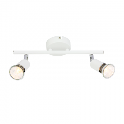 SPOT 2 Χ GU10 WHITE MAT TRINITY MC634WH2