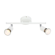 SPOT 2 Χ GU10 WHITE MAT TRINITY MC634WH2