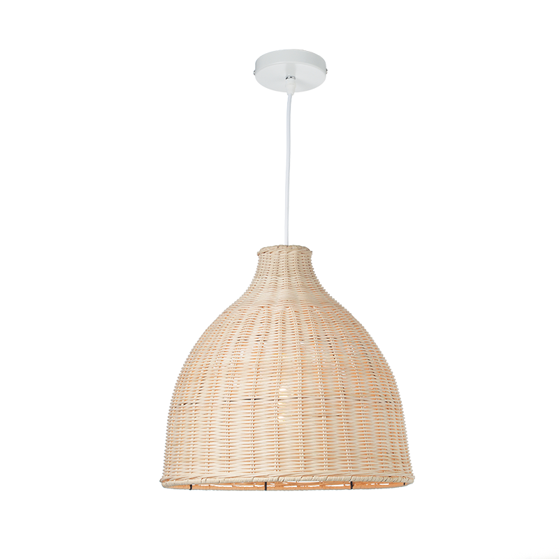 PENDANT LUMINAIRE 1XE27 CANE COLOR  natture rattan Φ34×Η107CM OIA ML1013011N