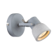 WALL MOUNTED LUMINAIRE 1xGU10 METALLIC CEMENT+ METAL Φ10xΗ16,5CM PEPPER MC171151 WALL MOUNTED LUMINAIRE 1xGU10 METALLIC CEMENT+ METAL Φ10xΗ16,5CM PEPPER MC171151