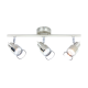 SPOT 3 Χ GU10 NICKEL CLEAR GLASS PLATINUM MC6563 SPOT 3 Χ GU10 NICKEL CLEAR GLASS PLATINUM MC6563