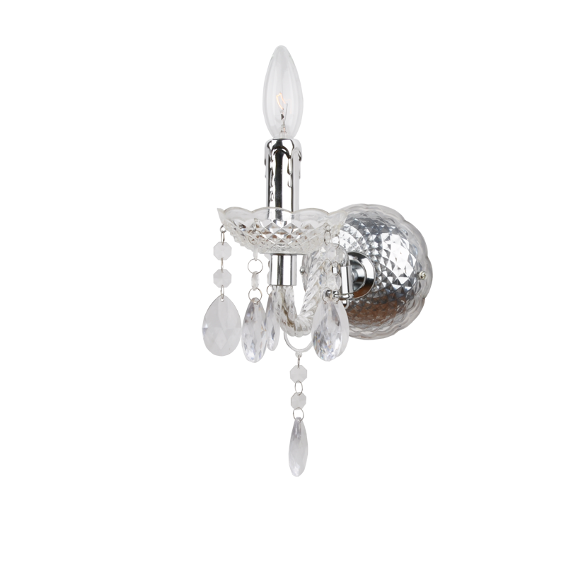 WALL LAMP 1X40W E14 ACRYLIC TRANSPARENT PEGASUS SF63991W WALL LAMP 1X40W E14 ACRYLIC TRANSPARENT PEGASUS SF63991W