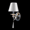 WALL LAMP 1ΧΕ14 ECRU WHITE SHADE EVITA AD90041W