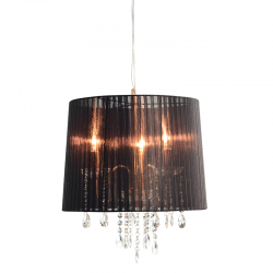 SUSPENDED LIGHT 1L ALICE 1P400BK SUSPENDED LIGHT 1L ALICE 1P400BK