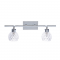 WALL LAMP 2ΧG9 GLASS+CHROME OSTRAVA AD757142