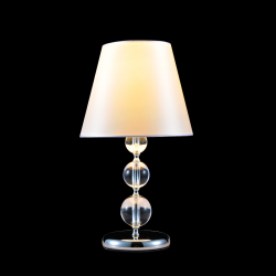 TABLE LAMP 1ΧΕ27 ECRU WHITE SHADE EVITA AD90041T TABLE LAMP 1ΧΕ27 ECRU WHITE SHADE EVITA AD90041T