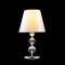 TABLE LAMP 1ΧΕ27 ECRU WHITE SHADE EVITA AD90041T