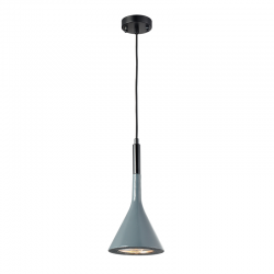 PENDANT 1XE14 CEMENT GREY+ BLACK WOOD Φ17,5ΧΗ120CM EVEREST V36174GY PENDANT 1XE14 CEMENT GREY+ BLACK WOOD Φ17,5ΧΗ120CM EVEREST V36174GY