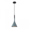 PENDANT 1XE14 CEMENT GREY+ BLACK WOOD Φ17,5ΧΗ120CM EVEREST V36174GY