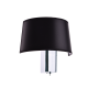 LUMINAIRE 1XE27 BLACK SHADE CHROME METAL WITH SWITCH BOTTICELLI OD5611B
