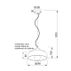PENDANT 1XE27 CEMENT Φ28XH16cm ELVIS V351581P PENDANT 1XE27 CEMENT Φ28XH16cm ELVIS V351581P