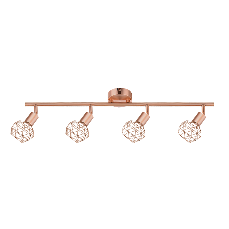 SPOT 4XE14 BRONZE GRID ALADDIN MC15614C