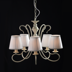 PENDANT PATINA WITH SHADE 5ΧΕ14 DIJON DL7615 PENDANT PATINA WITH SHADE 5ΧΕ14 DIJON DL7615