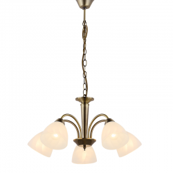 PENDANT BRONZE METALIC 5ΧΕ14 BYRON DLX7395BR