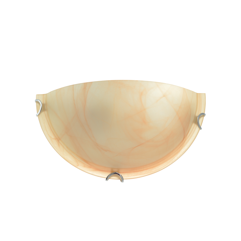 WALL LAMP D30 YELLOW GLASS ALBATRE XD01302Y WALL LAMP D30 YELLOW GLASS ALBATRE XD01302Y