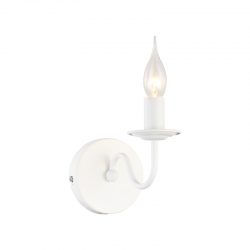 WALL MOUNTED 1XE14 METAL WHITE 20,5Χ12ΧΗ16,5CM KNOSSOS DLA1201WW