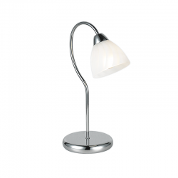 TABLE LUMINAIRE CHROME METAL 1ΧΕ14 BYRON DLX7391T TABLE LUMINAIRE CHROME METAL 1ΧΕ14 BYRON DLX7391T