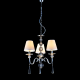 PENDANT3ΧΕ14 SILVER SHADE EVITA AD90043D PENDANT3ΧΕ14 SILVER SHADE EVITA AD90043D