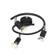 SPOT BLACK MAT 3X GU10 TRINITY MC634BK3G