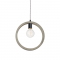 PENDANT 1XE27 CEMENT CIRCLE Φ33XH120CM LION V36323