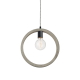 PENDANT 1XE27 CEMENT CIRCLE Φ33XH120CM LION V36323 PENDANT 1XE27 CEMENT CIRCLE Φ33XH120CM LION V36323
