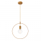 PENDANT METAL 1XE27 WOOD SHADE CIRCLE Φ35cm TWIGGY V35181WD
