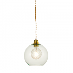 PENDANT 1XE27 CLEAR MINT GLASS+ GOLD METAL SUSPENSION Φ20ΧΗ120CM PYTHIA V3643320LG PENDANT 1XE27 CLEAR MINT GLASS+ GOLD METAL SUSPENSION Φ20ΧΗ120CM PYTHIA V3643320LG