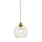 PENDANT 1XE27 CLEAR MINT GLASS+ GOLD METAL SUSPENSION Φ20ΧΗ120CM PYTHIA V3643320LG