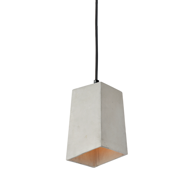PENDANT 1XE27 CEMENT ASSYMETRIC 15,5Χ15,5ΧΗ120CM ELTON V35352 PENDANT 1XE27 CEMENT ASSYMETRIC 15,5Χ15,5ΧΗ120CM ELTON V35352