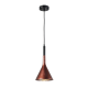 PENDANT 1XE14 CEMENT MOKA+ BLACK WOOD Φ17,5ΧΗ120CM EVEREST V36174CF