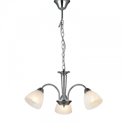PENDANT METAL 3XE14 CHROME BYRON DLX7393 PENDANT METAL 3XE14 CHROME BYRON DLX7393
