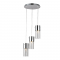 PENDANT CLEAR GLASS 3ΧΕ14 CRYSTALS MIA DLA6833
