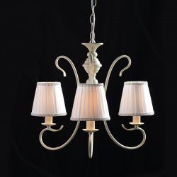 PENDANT PATINA CLOTH SHADE 3ΧΕ14 DIJON DL7613 PENDANT PATINA CLOTH SHADE 3ΧΕ14 DIJON DL7613