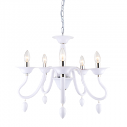 PENDANT 6X40W E14 ACRYLIC BLACK FIRENZE SF3630135