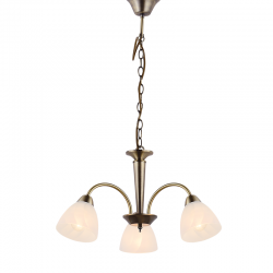 PENDANT BRONZE METALLIC 3XE14 BYRON DLX7393BR