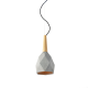PENDANT 1XE27 BLACK CEMENT-WOOD Φ20ΧΗ120CM DIODUS V35146 PENDANT 1XE27 BLACK CEMENT-WOOD Φ20ΧΗ120CM DIODUS V35146