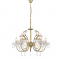 PENDANT 5XE14 METAL GOLD BRONZE+CRYSTAL Φ56ΧΗ96CM FABERGE DLA12155P