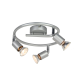 SPT 3Χ GU10 SILVER COLOR TRINITY MC634SL3G