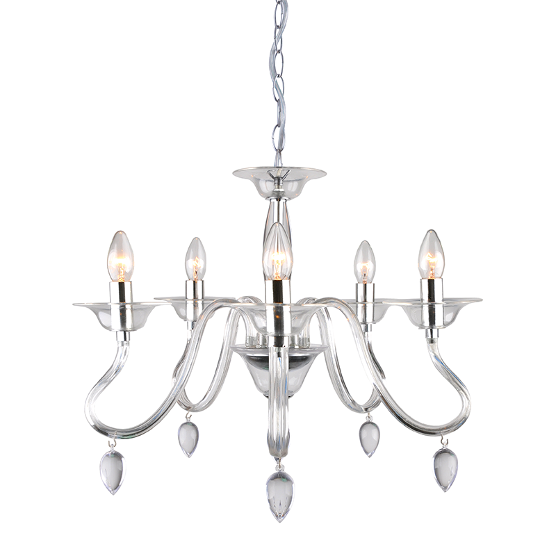 PENDANT 6X40W E14 ACRYLIC BLACK FIRENZE SF3631165 PENDANT 6X40W E14 ACRYLIC BLACK FIRENZE SF3631165