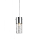 PENDANT CLEAR GLASS+CRYSTALS D11CM 1ΧΕ14 MIA DLA6831