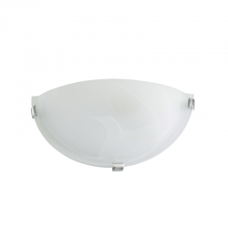 WALL LAMP D30 WHITE GLASS ALBATRE XD01302W
