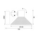WALL MOUNTED 1ΧΕ14 PALOMA WHITE METAL 16X13X9CM TNK2831SW WALL MOUNTED 1ΧΕ14 PALOMA WHITE METAL 16X13X9CM TNK2831SW