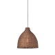 PENDANT LUMINAIRE 1XE27 BROWN CANE COLOR brown rattan Φ34×Η107CM OIA ML1013011B PENDANT LUMINAIRE 1XE27 BROWN CANE COLOR brown rattan Φ34×Η107CM OIA ML1013011B