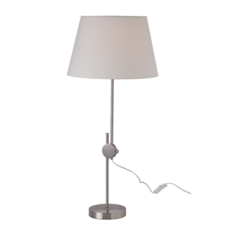 TABLE LUMINAIRE 1XE27 METALLIC BRASS + WHITE SHADE, COLOR antique brass Φ36×Η62CM MALLORCA ML306421TB TABLE LUMINAIRE 1XE27 METALLIC BRASS + WHITE SHADE, COLOR antique brass Φ36×Η62CM MALLORCA ML306421TB
