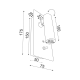PHASING OUT LED WALL LAMP COB 3W 3000K RECESSED METAL CHROME INYOKA 151BMA2 PHASING OUT LED WALL LAMP COB 3W 3000K RECESSED METAL CHROME INYOKA 151BMA2