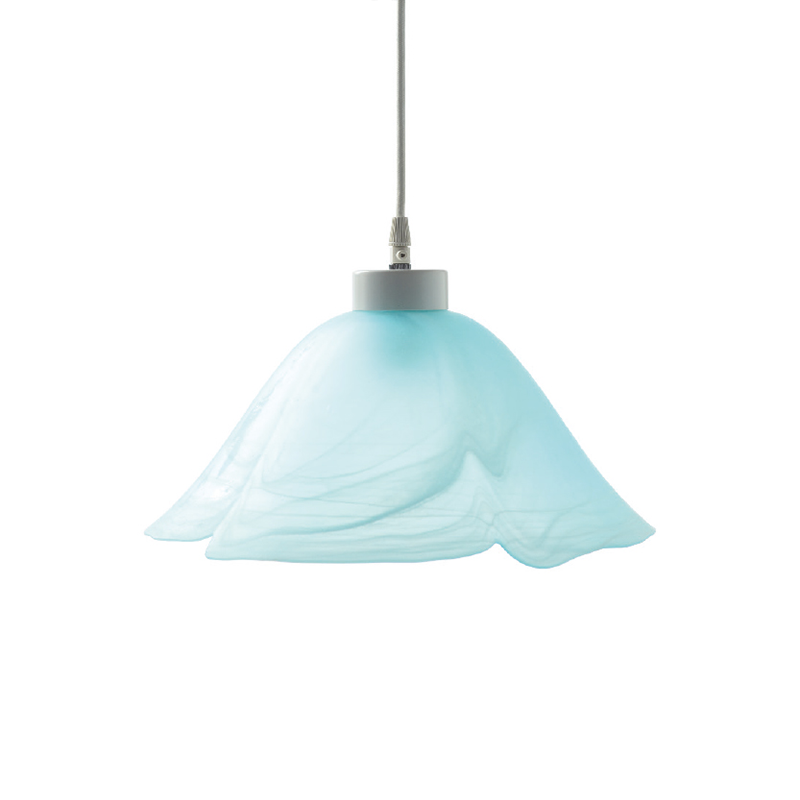 PHASING OUT GLASS No 379 D35 W.ALABASTER BLUE SATIN MELROSE 3794 PHASING OUT GLASS No 379 D35 W.ALABASTER BLUE SATIN MELROSE 3794