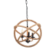 PHASING OUT PENDANT 3XE14 METAL BLACK CIRCLES+ROPE Φ50ΧΗ120CM CERN 563503PCR PHASING OUT PENDANT 3XE14 METAL BLACK CIRCLES+ROPE Φ50ΧΗ120CM CERN 563503PCR
