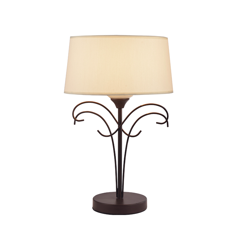 PHASING OUT TABLE LIGHT 1ΧΕ27 METALLIC BROWN+BEIGE SHADE Φ30ΧH45CM POIROT AD80331T PHASING OUT TABLE LIGHT 1ΧΕ27 METALLIC BROWN+BEIGE SHADE Φ30ΧH45CM POIROT AD80331T